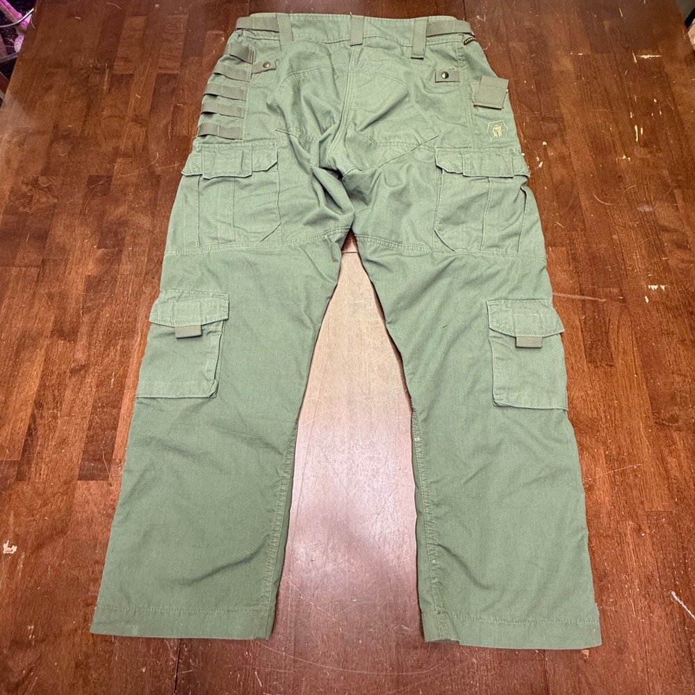 Kitanica All Season Tactical Pants Men 38 Ranger Green Cargo Utility Ripstop USA - Picture 10 of 14